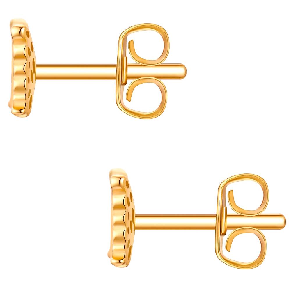 Rafaela Donata Ohrstecker Sterling Silber gelbgold Online Outlet