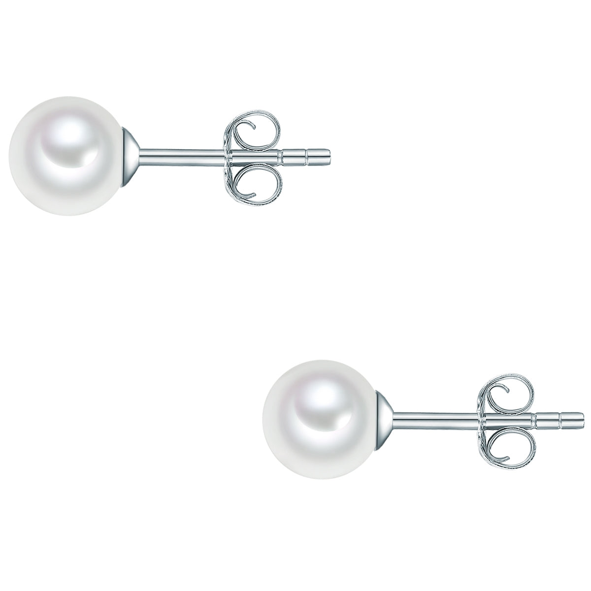 Rafaela Donata Ohrstecker Sterling Silber Muschelkernperle weiß Tägliche Deals