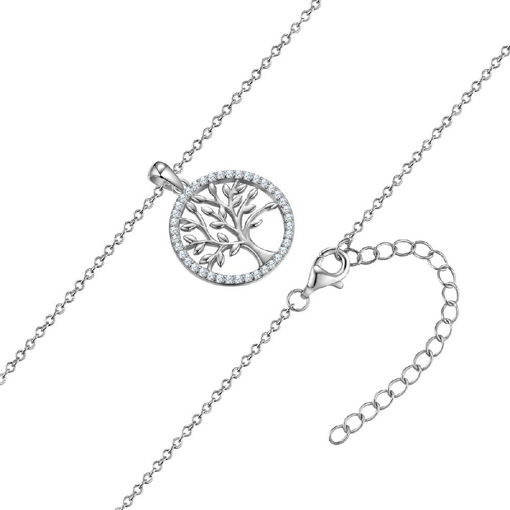 Rafaela Donata Kette mit Anhänger Sterling Silber Zirkonia weiß Neueste Stile