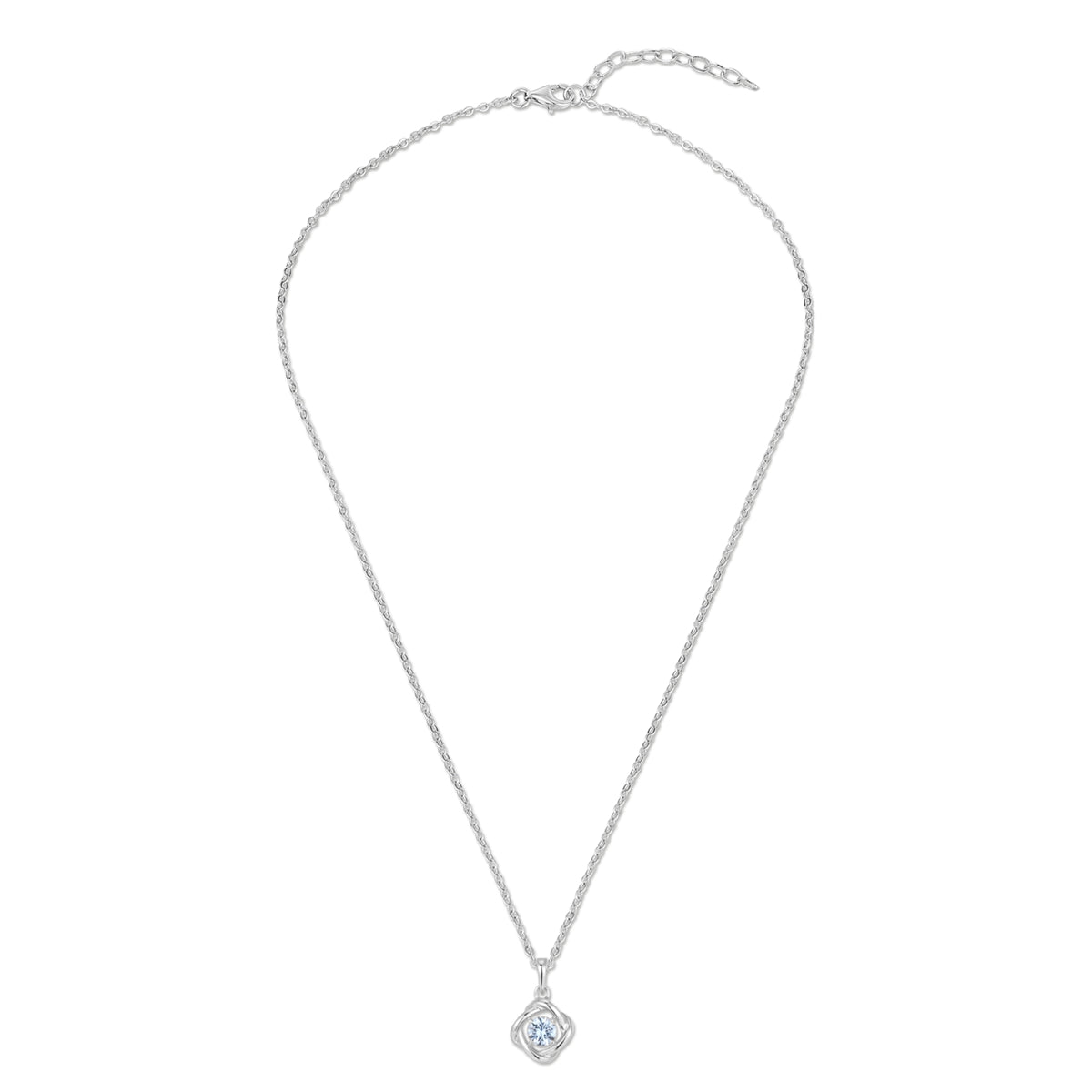 Rafaela Donata Kette mit Anhänger Sterling Silber Spinell (synth.) blau Outlet