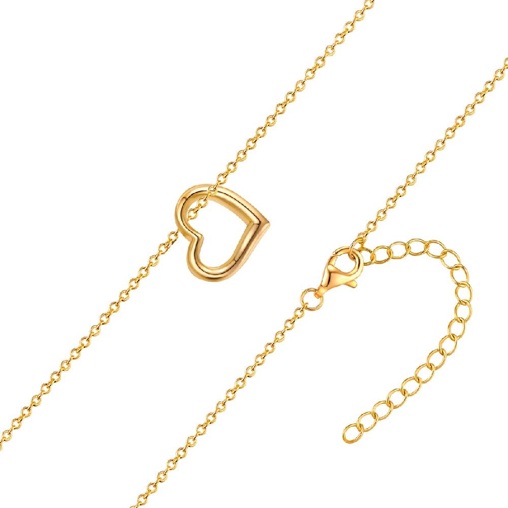 Rafaela Donata Kette mit Anhänger Sterling Silber gelbgold Fabrikverkauf