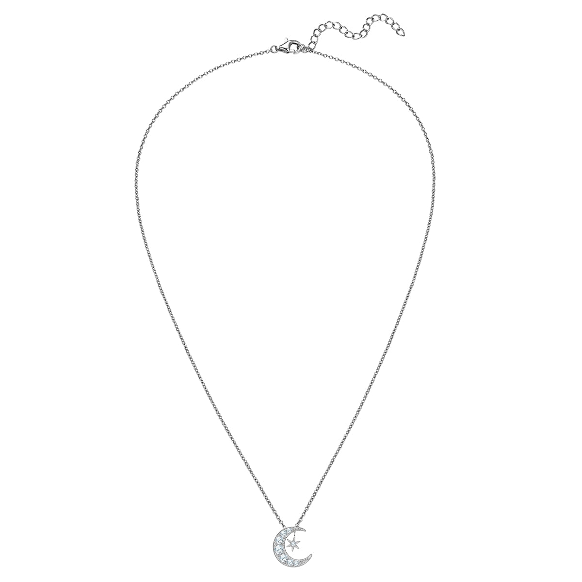 Rafaela Donata Kette mit Anhänger Sterling Silber Zirkonia weiß Sonderangebot