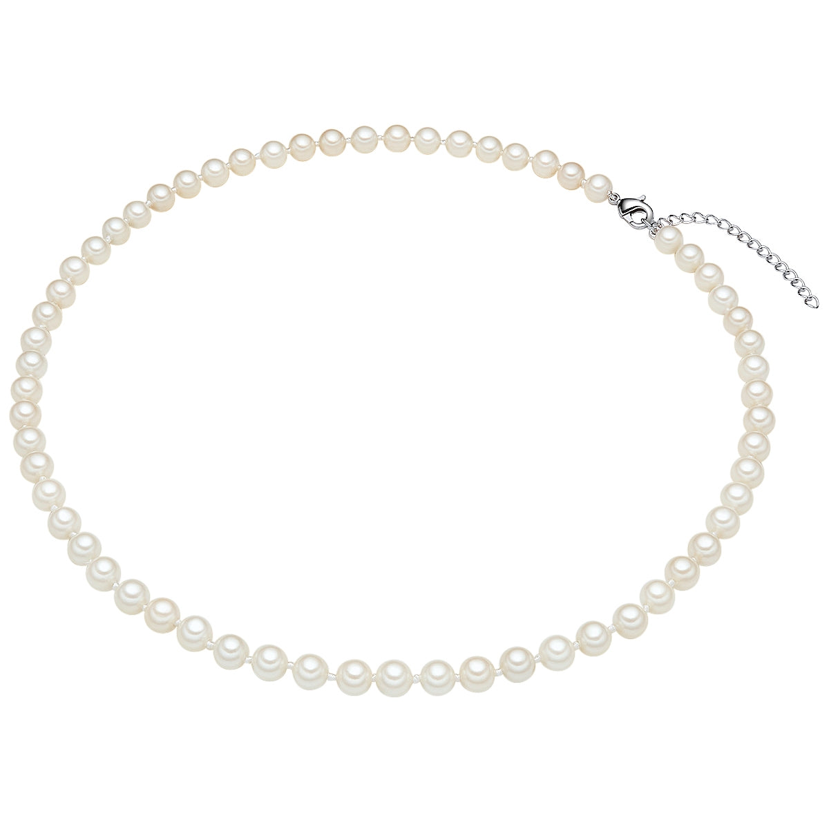 Rafaela Donata Kette Sterling Silber Muschelkernperle weiß Versandkostenfrei