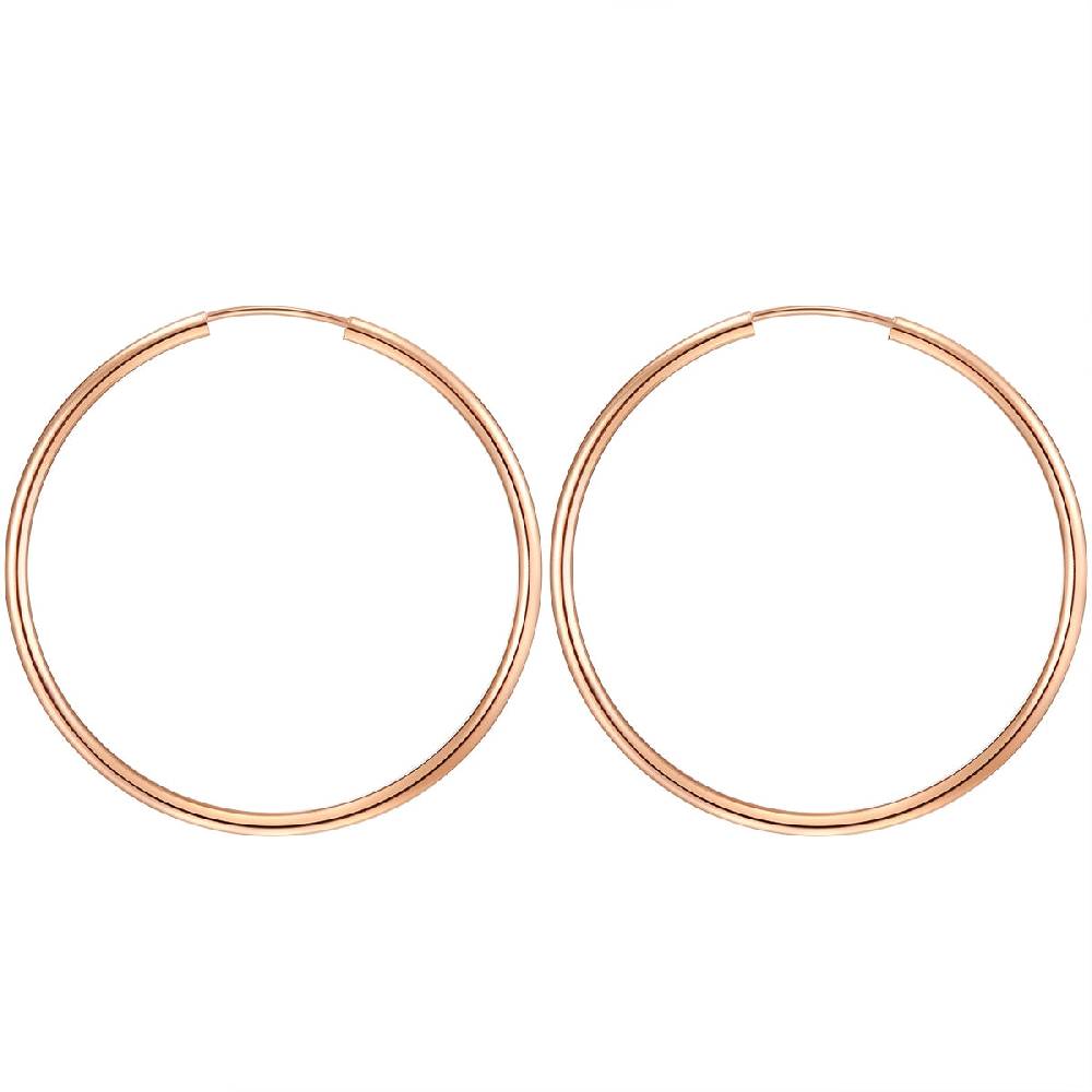 Rafaela Donata Creolen Sterling Silber roségold Sonderangebot der Fabrik