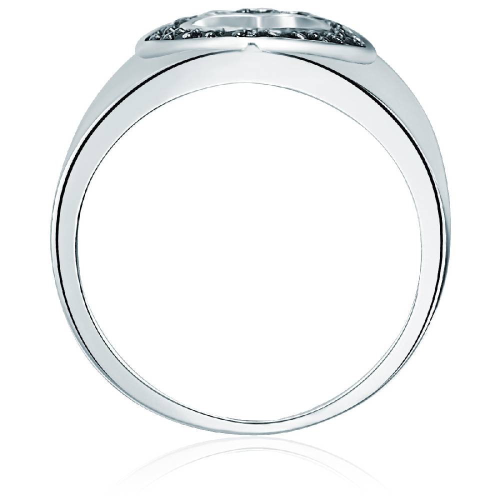 Rafaela Donata Ring Sterling Silber Zirkonia schwarz Super Rabatt