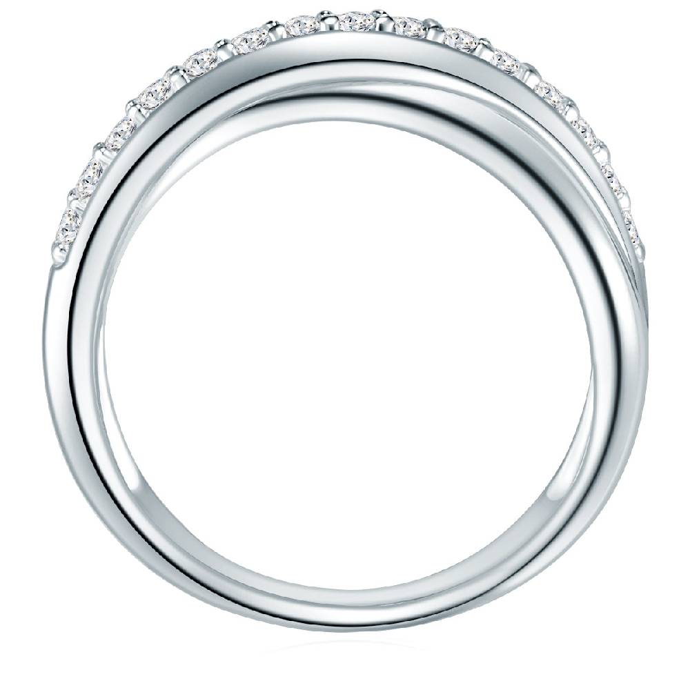Rafaela Donata Ring Sterling Silber Zirkonia weiß Clearance-Verkauf