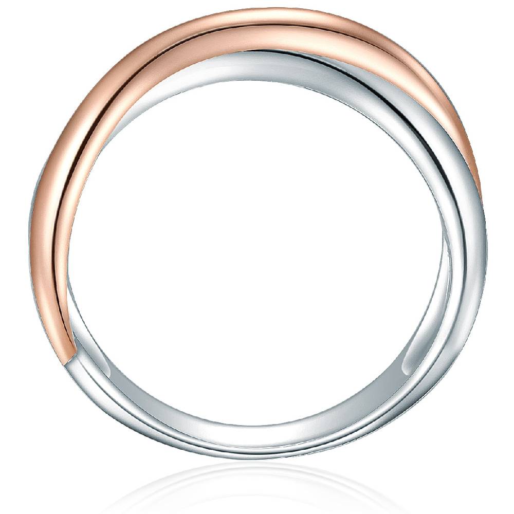 Rafaela Donata Ring Sterling Silber bi-Color Kostenloser Versand international