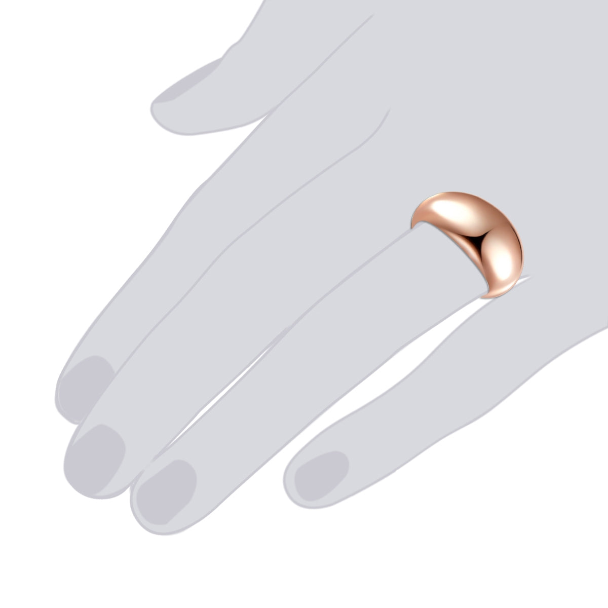 Rafaela Donata Ring Sterling Silber bi-Color Hotsell
