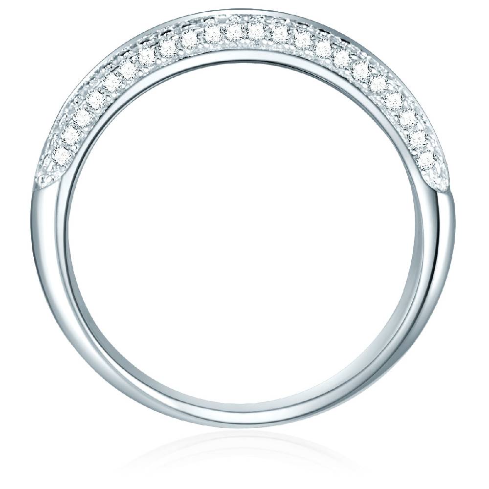 Rafaela Donata Ring Sterling Silber Zirkonia weiß Großer Ausverkauf