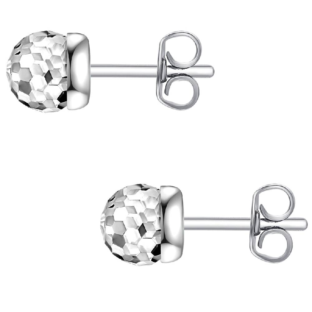 Rafaela Donata Ohrstecker Sterling Silber verziert mit Kristallen von Swarovski® transparent Jubiläumsangebot