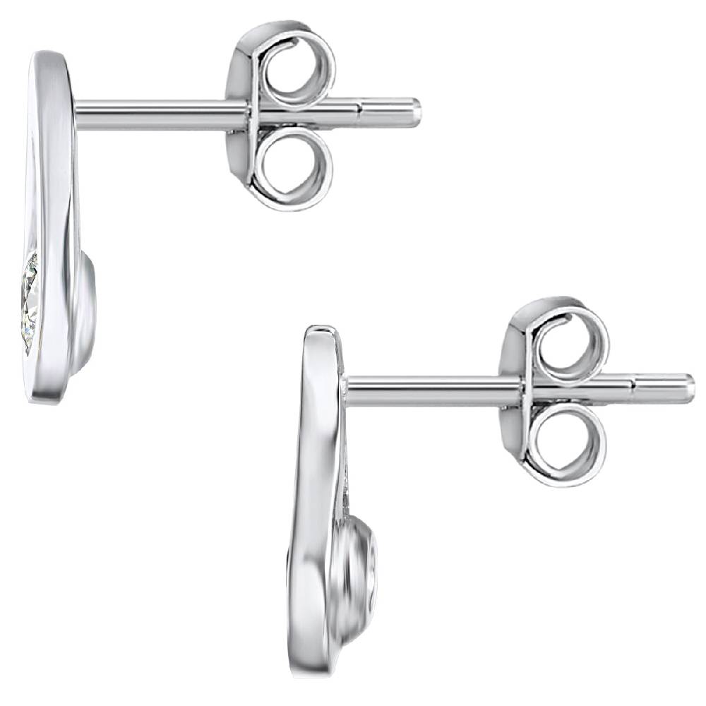 Rafaela Donata Ohrstecker Sterling Silber Zirkonia weiß Zeitlich begrenztes Angebot