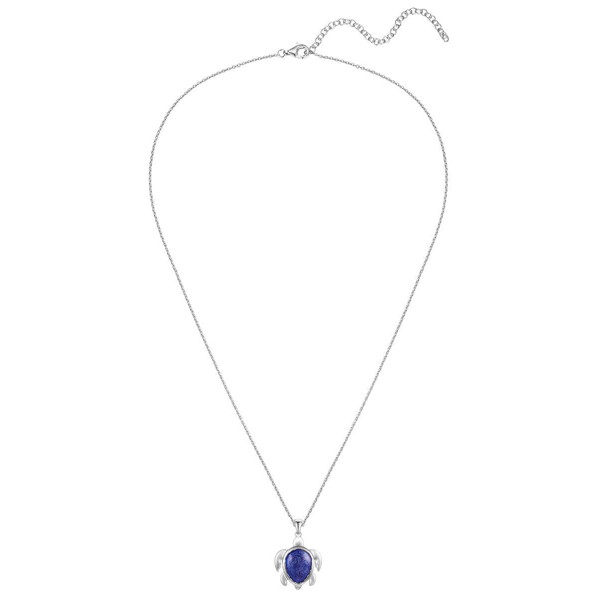 Rafaela Donata Kette mit Anhänger Sterling Silber Emaille blau Tägliche Deals
