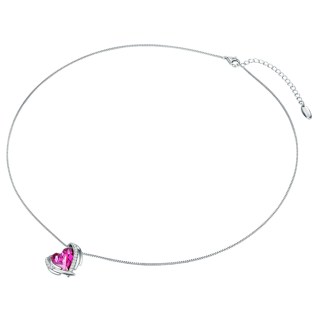 Rafaela Donata Kette mit Anhänger Sterling Silber verziert mit Kristallen von Swarovski® amethyst weiß Sonderangebote