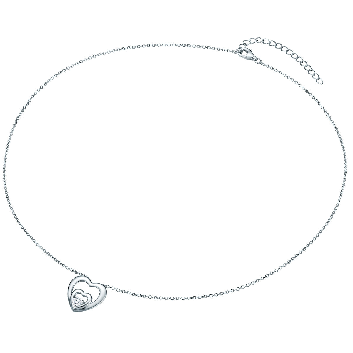 Rafaela Donata Kette mit Anhänger Sterling Silber Zirkonia weiß Neueste Stile