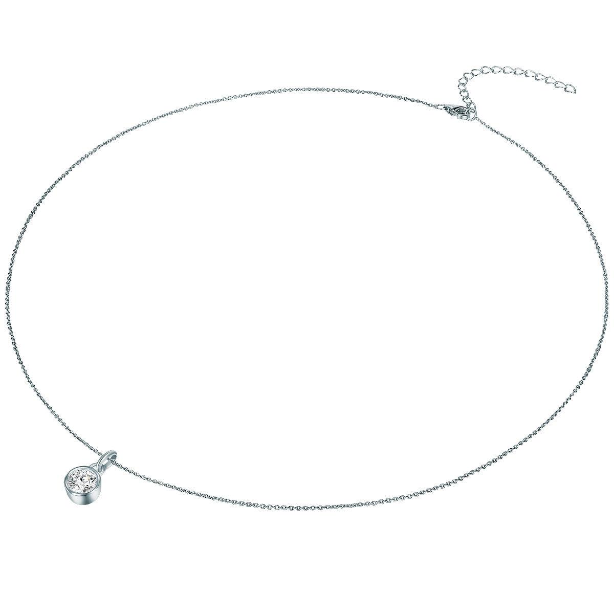 Rafaela Donata Kette mit Anhänger Sterling Silber Zirkonia weiß Letzte 2 Tage