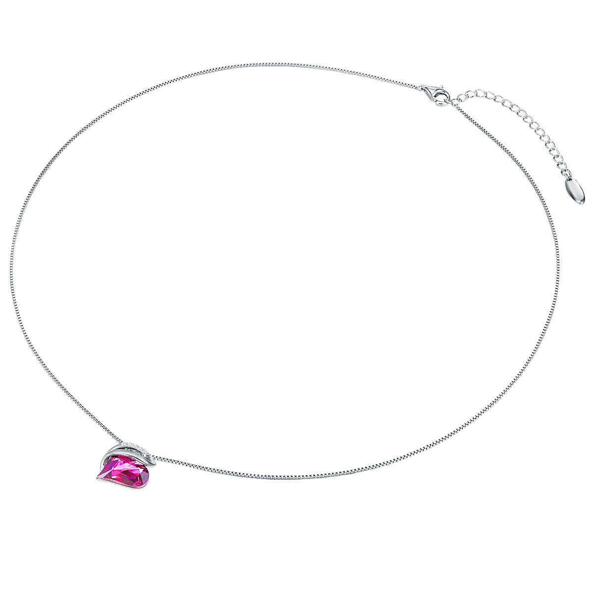 Rafaela Donata Kette mit Anhänger Sterling Silber verziert mit Kristallen von Swarovski® amethyst weiß Bis zu 50% Rabatt