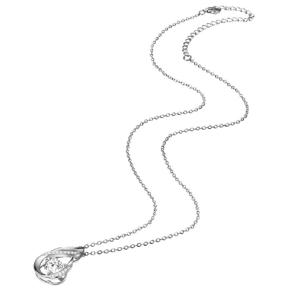 Rafaela Donata Kette mit Anhänger Sterling Silber Zirkonia weiß Nur für heute