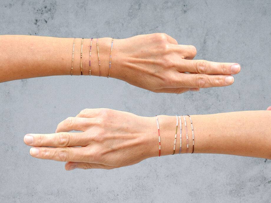 Renna Deluxe INDIVIDUELLES MORSE Code Armband