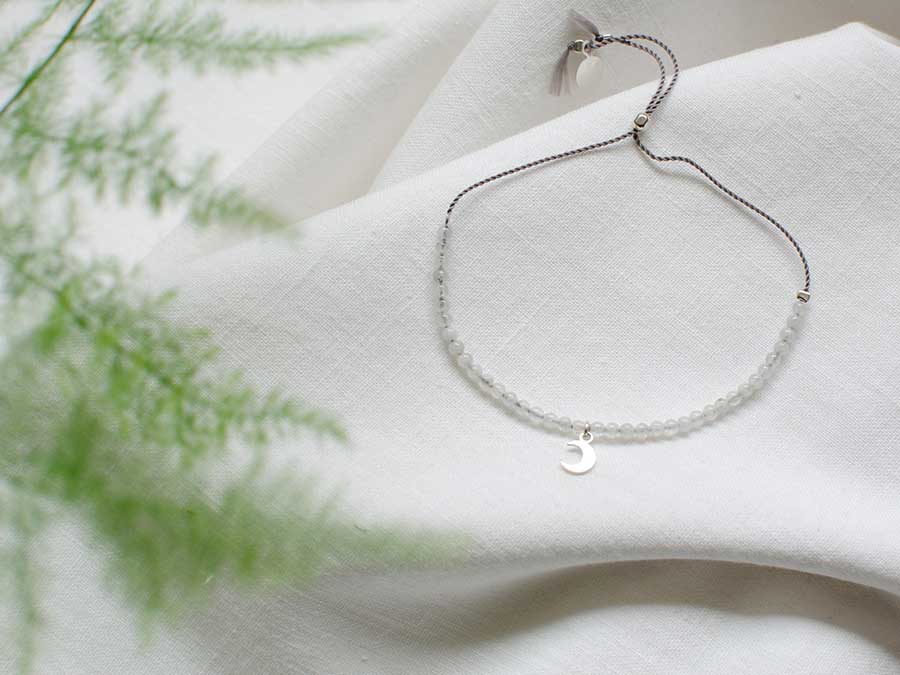 Renna Deluxe MOND Armband mit Mondstein Räumungsverkauf