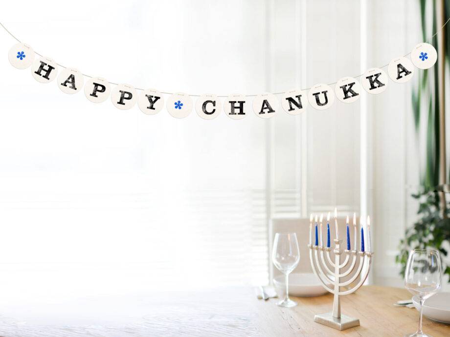 Renna Deluxe HAPPY CHANUKKA Girlande Bis zu 55% Rabatt