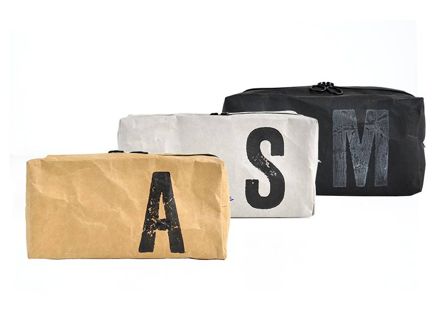 Renna Deluxe Waschtasche für den Mann, mit Monogramm Nur noch ein Tag übrig