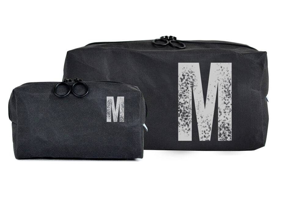 Renna Deluxe Waschtasche für den Mann, mit Monogramm Nur noch ein Tag übrig