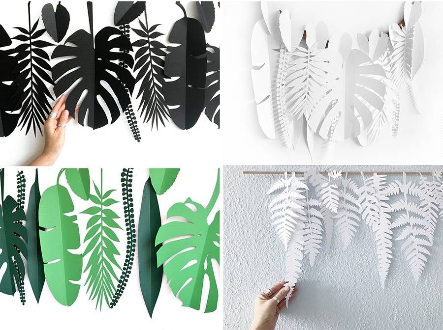 Renna Deluxe Monstera, Palme, TROPEN Wanddekoration Im Verkauf