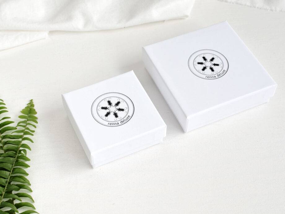 Renna Deluxe Ohrstecker Farnblatt vergoldet Sterling Silber 2025