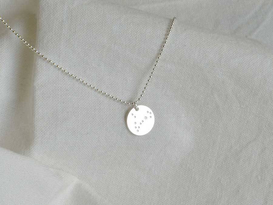 Renna Deluxe STERNZEICHEN Kette Silber Limitierter Zeitrabatt