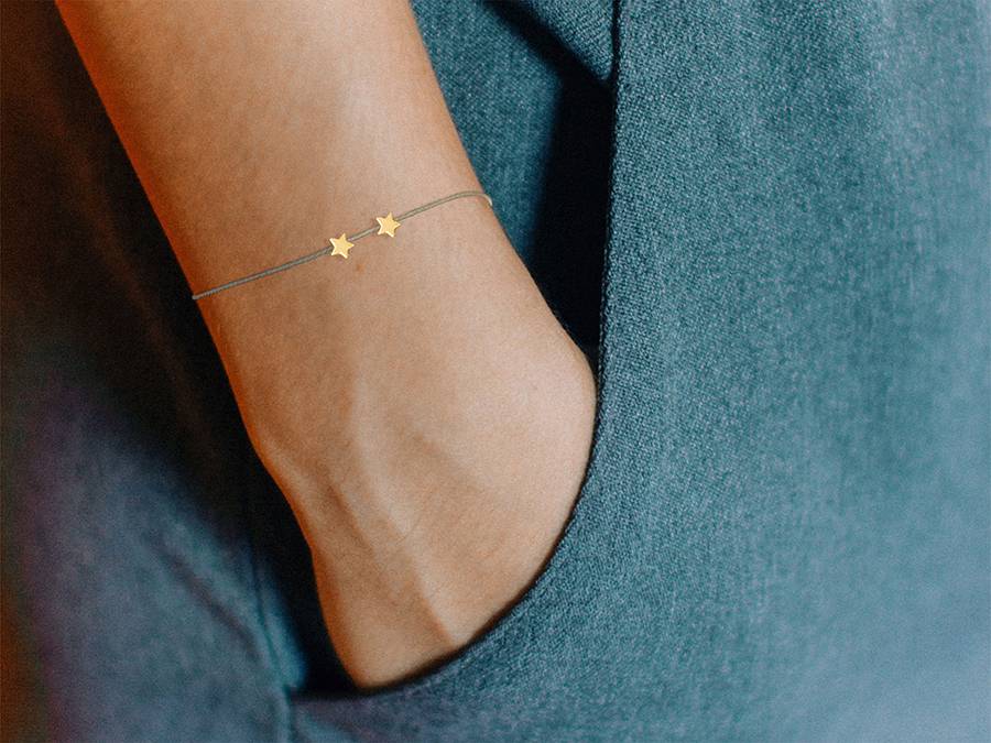 Renna Deluxe STERNENKIND Armband Gold Flash Sale
