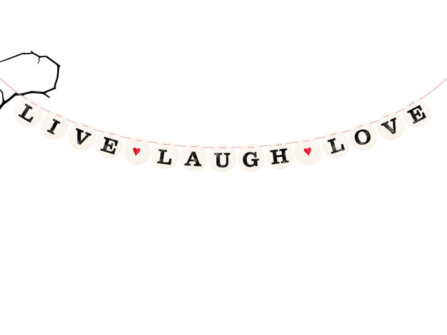 Renna Deluxe LIVE LAUGH LOVE Girlande Osterangebot