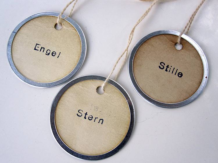 Renna Deluxe ENGEL STERN STILLE Weihnachtsanhänger Große Rabatte