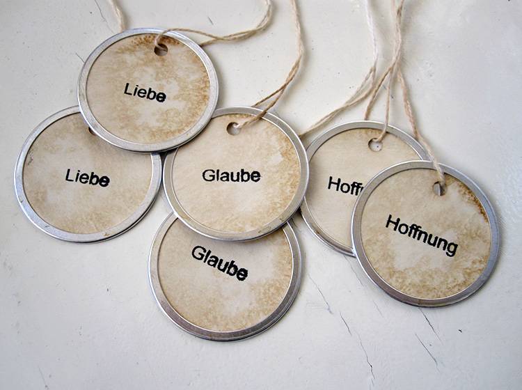 Renna Deluxe LIEBE GLAUBE HOFFNUNG 3er Set Neuheiten