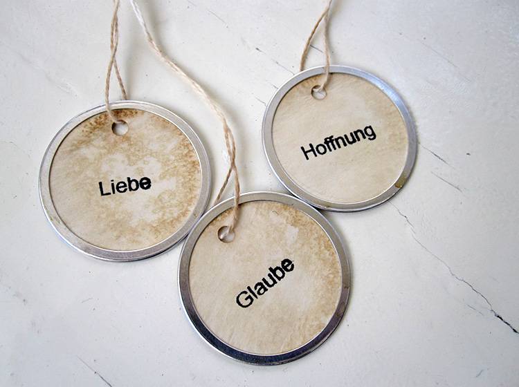 Renna Deluxe LIEBE GLAUBE HOFFNUNG 3er Set Neuheiten
