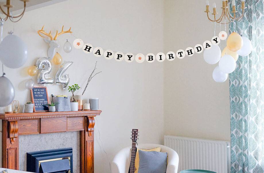 Renna Deluxe HAPPY BIRTHDAY Girlande Sonderangebote