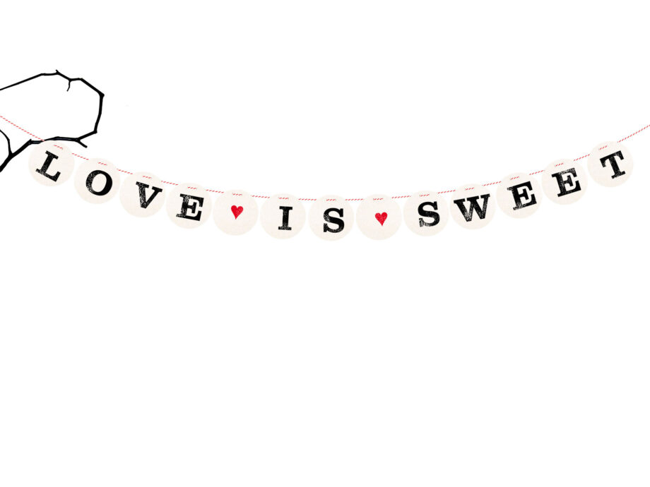 Renna Deluxe LOVE IS SWEET Girlande Riesige Ersparnisse