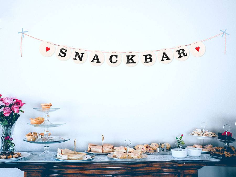 Renna Deluxe SNACKBAR Girlande Letzte 2 Tage
