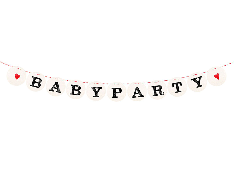 Renna Deluxe BABYPARTY Girlande Zeitbegrenzte Promotion