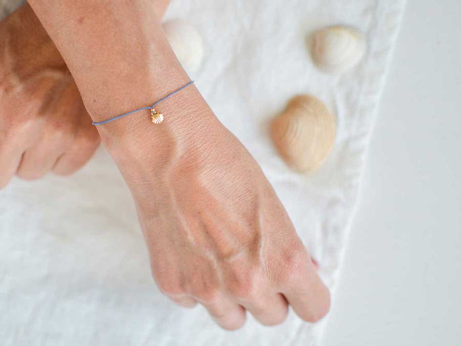Renna Deluxe MUSCHEL Armband Gold Sonderangebot der Fabrik