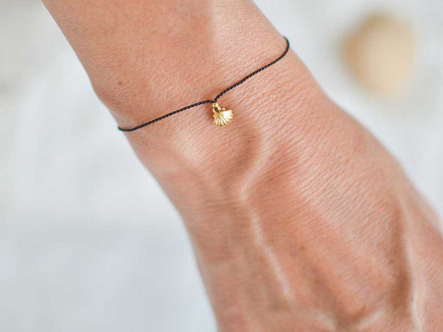 Renna Deluxe MUSCHEL Armband Gold Sonderangebot der Fabrik