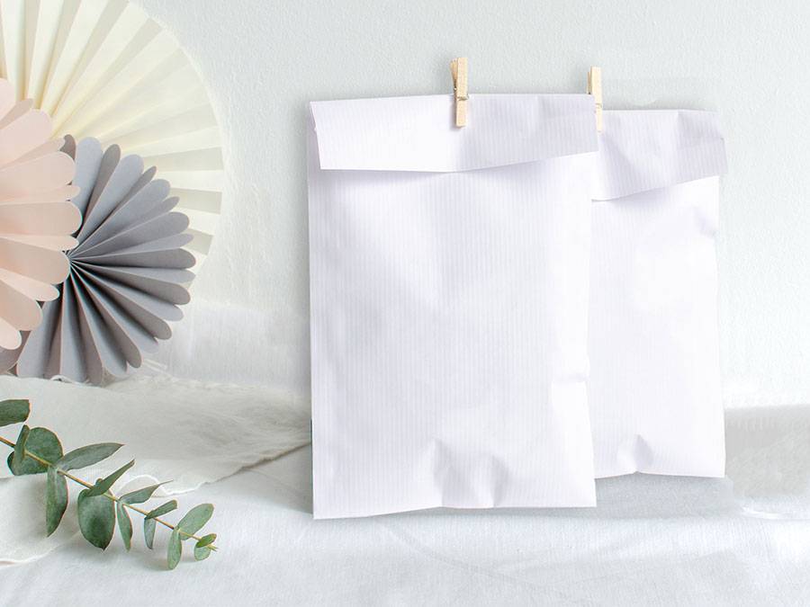 Renna Deluxe Papiertüten Schwarz Vierteljährliche Förderung