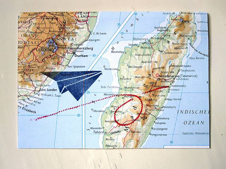 Renna Deluxe Atlas Karte Flieger auf Weltreisen Riesige Rabatte