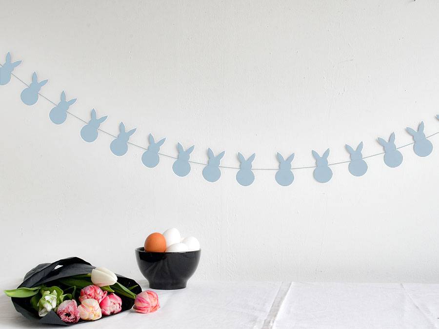 Renna Deluxe Hellblau Osterhase Anhänger Preisnachlass