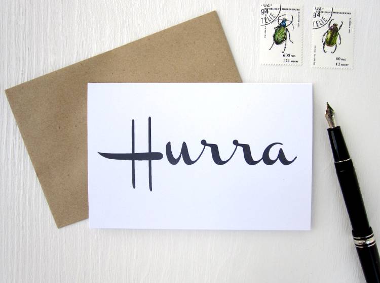 Renna Deluxe HURRA // Klappkarte Osterangebot
