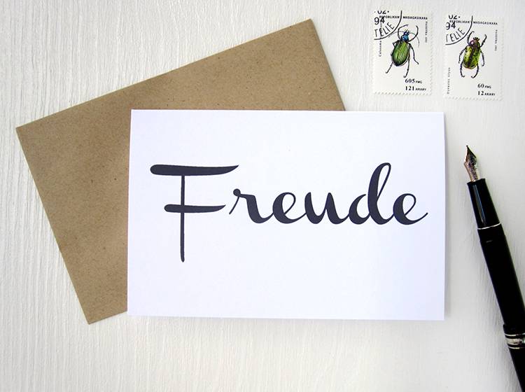 Renna Deluxe FREUDE // Klappkarte Muttertagsangebot