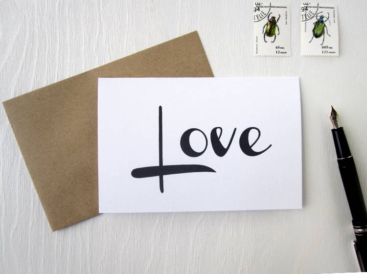 Renna Deluxe LOVE // Klappkarte Vatertagsangebot