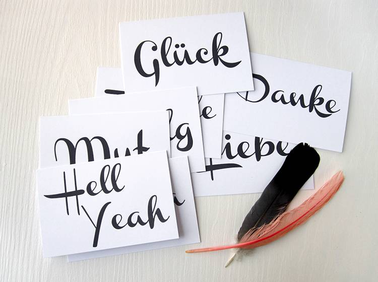 Renna Deluxe Glück // Klappkarte Valentinstagsangebot
