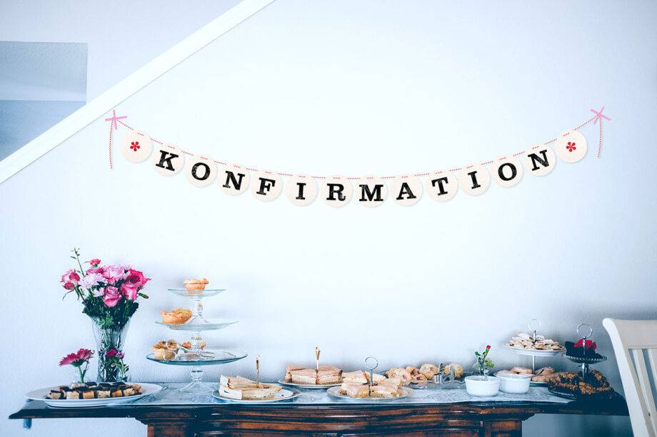 Renna Deluxe Konfirmation Girlande Online Outlet