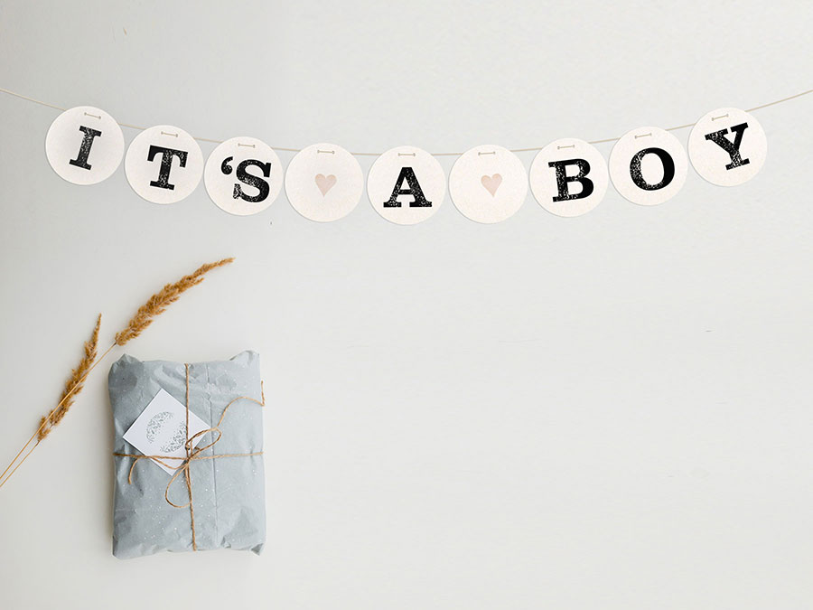 Renna Deluxe IT’S A BOY Girlande Exklusive Angebote