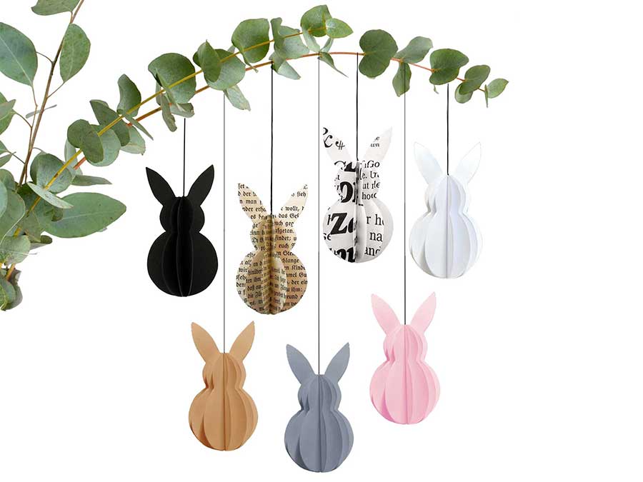 Renna Deluxe Osterhase aus Kraftpapier Kauf eins, bekomm eins gratis